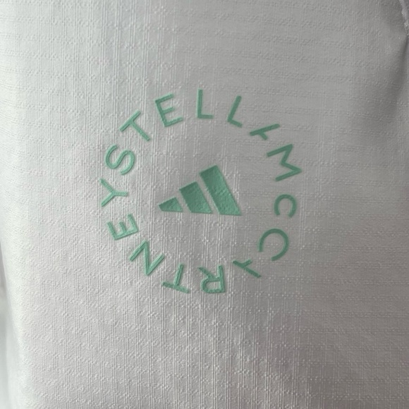 NWT adidas by Stella‎ McCartney Full Zip Jacket in White Size Small - Picture 6 of 13